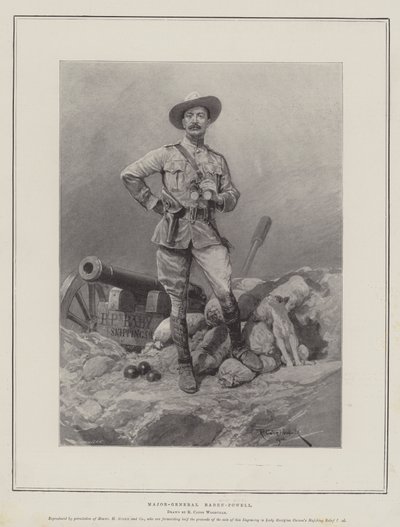 Major-General Baden-Powell by Richard Caton Woodville junior